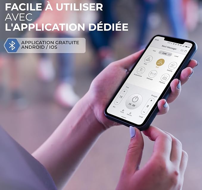 Masseur Cervical Intelligent Sans Fil